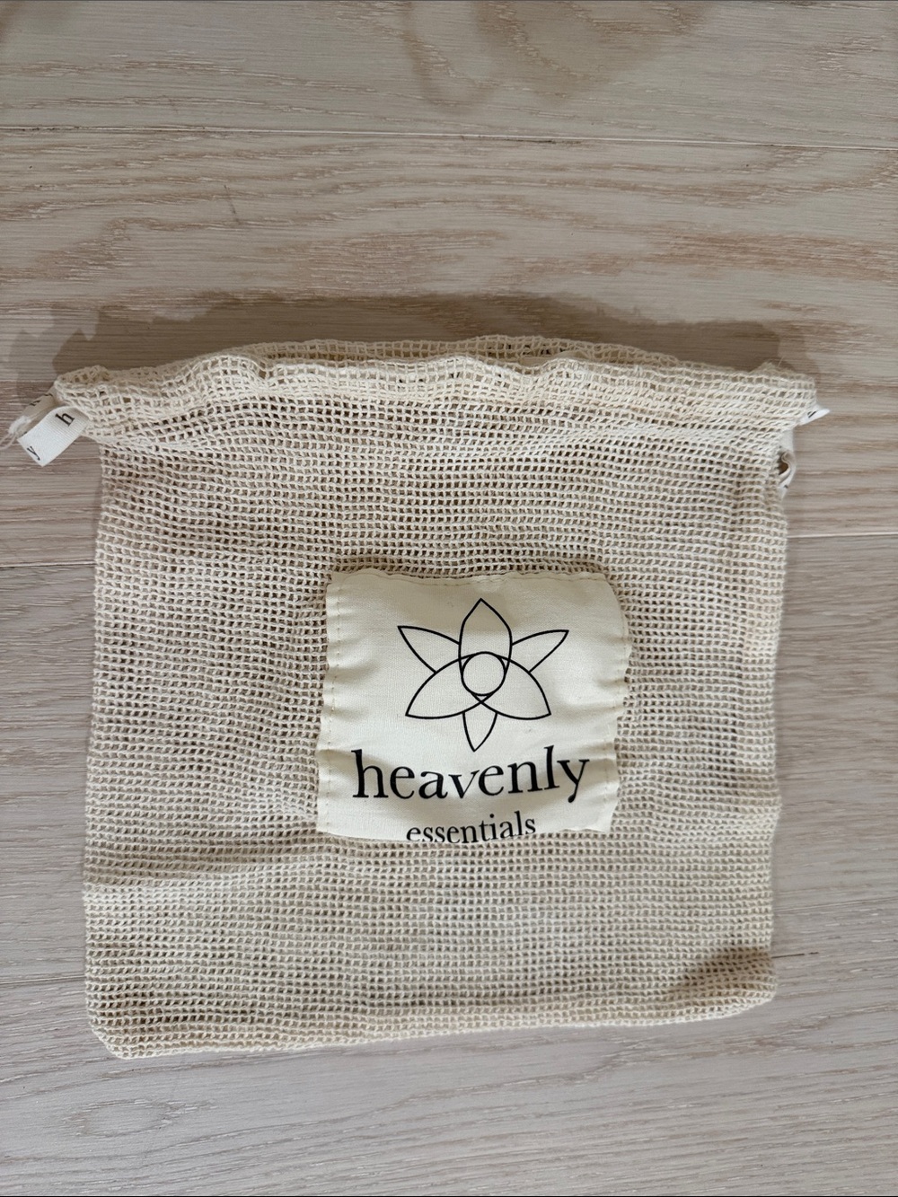 100% Organic Cotton Reusable Small Mesh Wash Bag